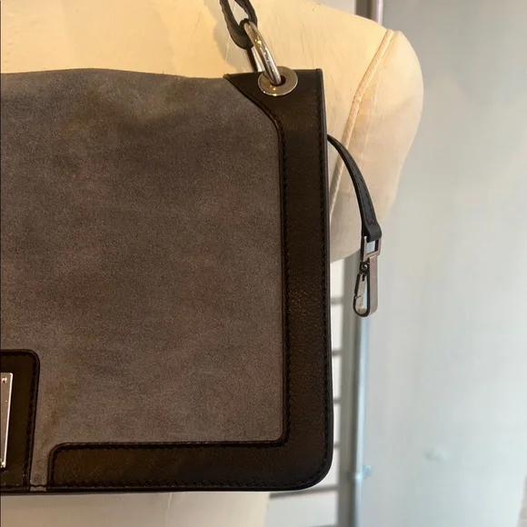 Tiffany & Co. - Vintage Gray Suede Bag - Made in Italy - Picture 14 of 17